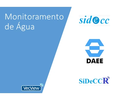 Monitoramento de água em tempo real no VecView